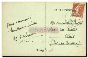 Old Postcard Poligny La Croix du Dan