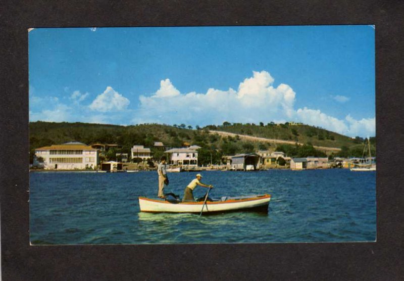 PR La Parguera Fishing Village Lajas Puerto Rico Postcard Care Postale