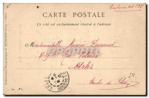 Postcard Old Lyon Staute of Our Lady of Fourviere