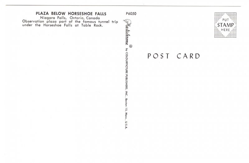 Plaza Below, Niagara Falls, Ontario