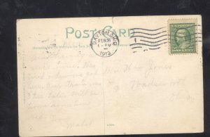 DAYTON OHIO PUBLIC LIBRARY BUILDING POSTCARD