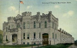 Armory of Troop A  - New Haven, Connecticut CT  