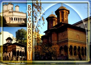 Romania Bucarest Multi View Town Views