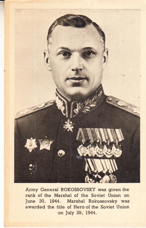 General Rokossovsky 1944