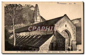 Baume les Messieurs - Church - Old Postcard