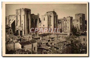 Old Postcard Avignon Popes' Palace