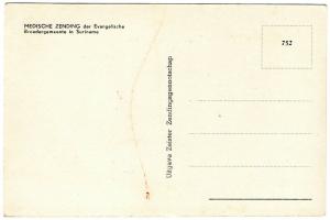 Suriname Medische zending der Evangelische Broedergemeente - RPPC - 01.43