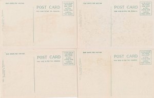 (4 cards) Princeton NJ New Jersey Dod Hall Swimming Pool Greenholm Nassau Hall