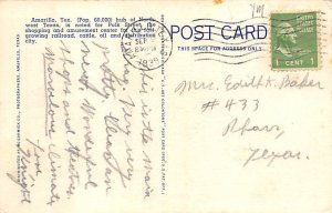 Polk Street Looking North - Amarillo, Texas TX