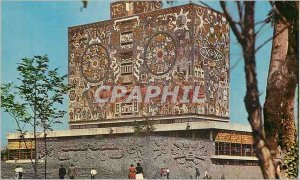 Postcard Modern BIBLIOTECA - MEXICO CITY LIBRARY