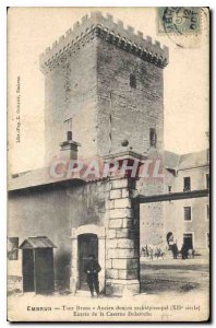 Postcard Old Embrun Tour Brune Old Dungeon archiepiscopal Entree Barracks Dal...