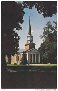 Davidson College Presbyterian Church, Davidson, North Carolina, 40-60´s