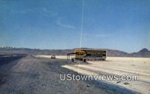 Bonneville Salt Flats - Great Salt Lake Desert, Utah