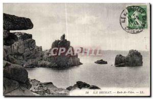Old Postcard Island Brehat Ar Roch Velen