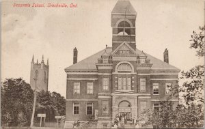 Separate School Brockville Ontario ON Unused Pugh Postcard F89