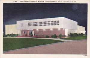 South Carolina Greenville Bob Jones University Museum And Gallery At Night