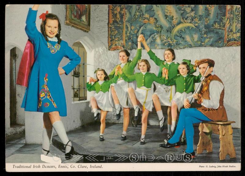 Traditional Irish Dancers, Ennis, Co. Clare, Ireland