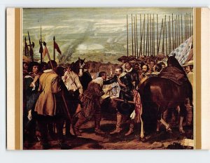 Postcard The Breda's Rendition By Velazquez, Museo Del Prado, Madrid, Spain
