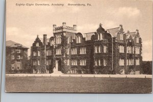 Eighty-Eight Dormitory, Academy Mercersburg PA Vintage Postcard U76