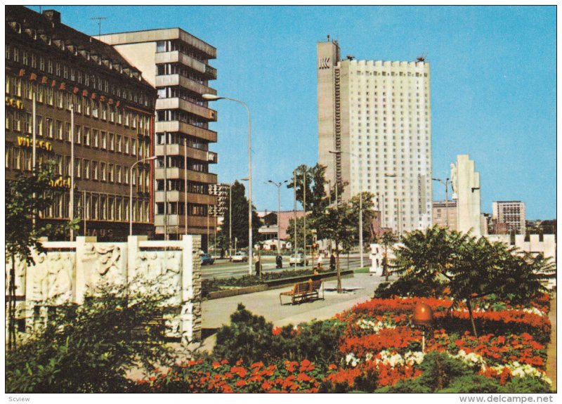 Karl-Marx-Stadt , Germany , 50-70s ; Karl-Marx-Allee