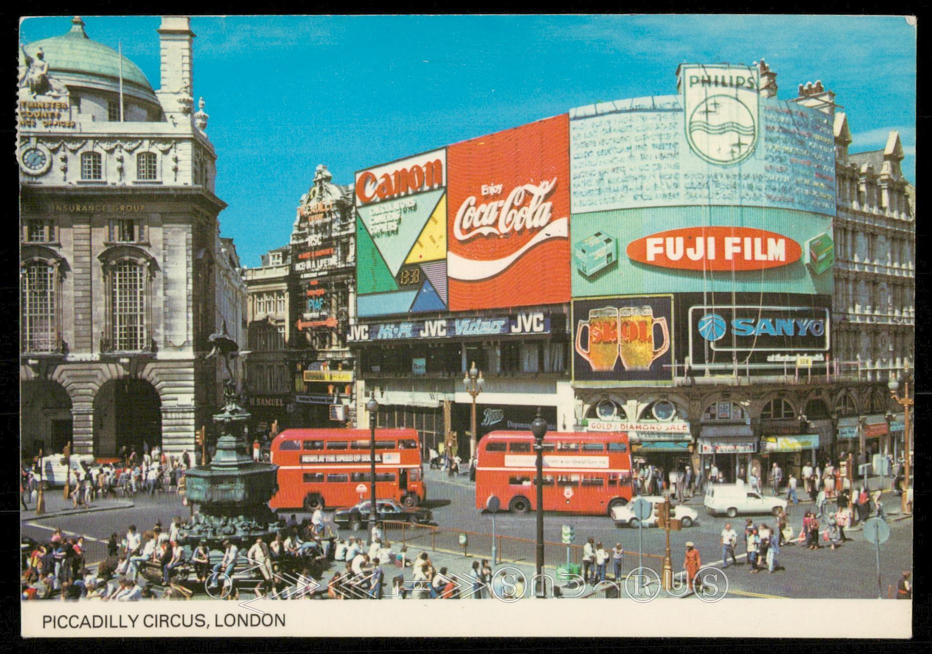 Piccadilly Circus  Europe - United Kingdom - England - London - Other,  Postcard / HipPostcard