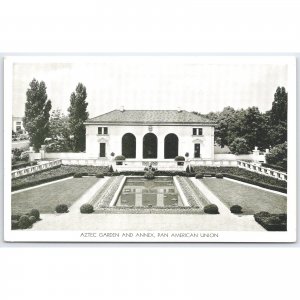 Postcard Aztec Garden and Annex, Pan American Union, Washington D.C.