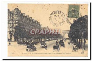 Paris (8th) Old Postcard L & # 39avenue Champs Elysees