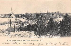 Bird's Eye View of the Centre Canterbury, New Hampshire, NH, USA 1906 