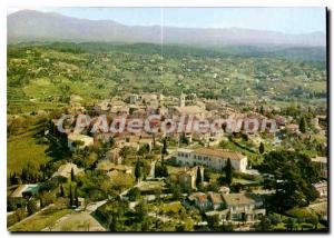 Postcard Modern Mougins village