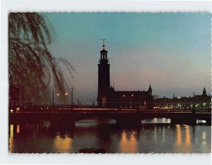 Postcard The Town Hall, Stockholm, Sweden