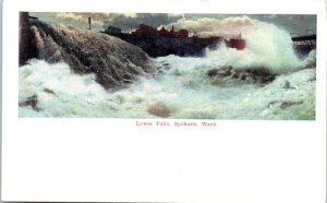 1900s Lower Falls Spokane Washington Undivided Back Postcard