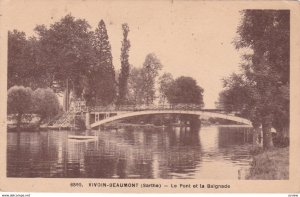 VIVOIN-BEAUMONT (Sarthe) , France , 1910s-30s ; Le Pont et la Balgnade