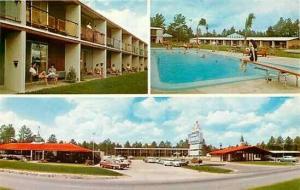 GA, Folkston, Georgia, Howard Johnson's Motor Lodge, Multi View, Dexter 28997-B