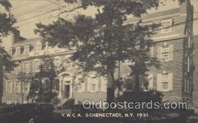 Y.W.C.A.Schenectady, New York, N.Y. 1931, USA YWCA Fraternal Unused 