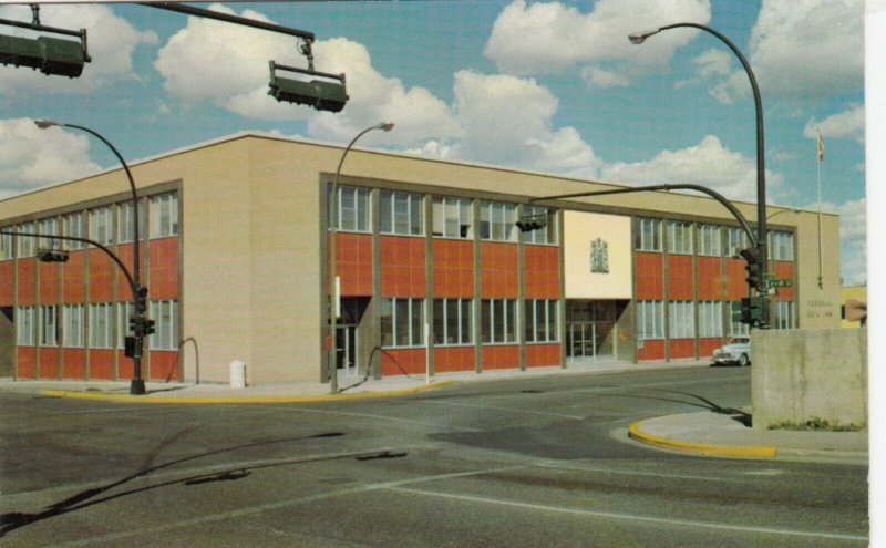 MEDICINE HAT , Alberta , Canada , 1950-60s ; Post Office