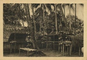 papua new guinea, Bismarck Archipelago, New Ireland, Native Village Zam (1934)