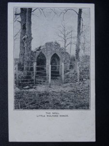 Warwickshire THE GLYDE WELL at LITTLE WOLFORD MANOR - Old Postcard