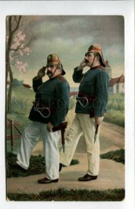 3156300 COMIC Type of Firefighters FIREMEN Vintage Photo PC