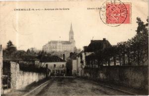 CPA CHEMILLE - Avenue de la Gare (165125)