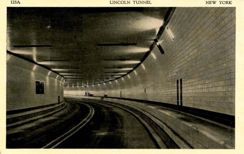 NY - New York City. Lincoln Tunnel