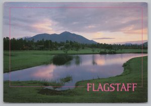 Sports~Flagstaff AZ~Mt Eldon From Continental Country Club~Dusk~Continental PC