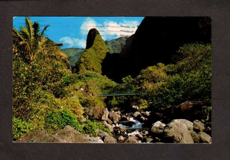 HI Iao Valley and Needle Maui Hawaii Postcard