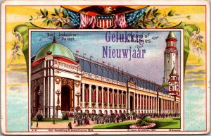 USA Palace Of Industries St Louis Louisiana Vintage Postcard 09.64