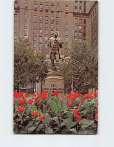 Postcard - Statue Of General Moses Cleaveland - Cleveland, Ohio