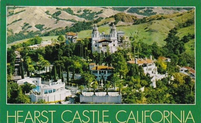 California San Simeon Hearst Castke