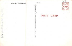 Greetings from Kansas Postcard