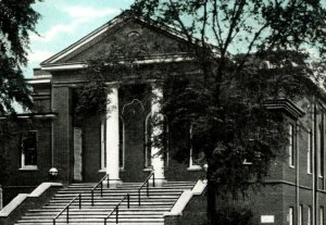 Ruston LA First Baptist Church Louisiana c1930s WB postcard P20 
