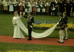 sweden, King Carl XVI Gustaf and Queen Silvia (1976) Postcard (5)