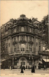 CPA AK PARIS Théatre du Vaudeville (971062)