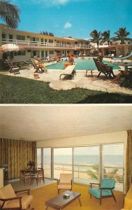 POMPANO BEACH, Florida FL   RANDOLPH MOTEL~Bob Heitzeberg   ROOM~POOL   Roadside